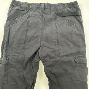 Vtg 5.11‎ Tactical Series Men's Cargo Pants 38x34 Black Utility Cotton Y2K 74251